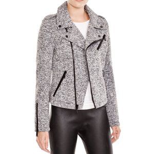Aqua Grey Moto Jacket